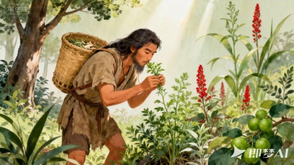 通盈配资 汤液经法图补齐了“神农尝百草”的故事链条