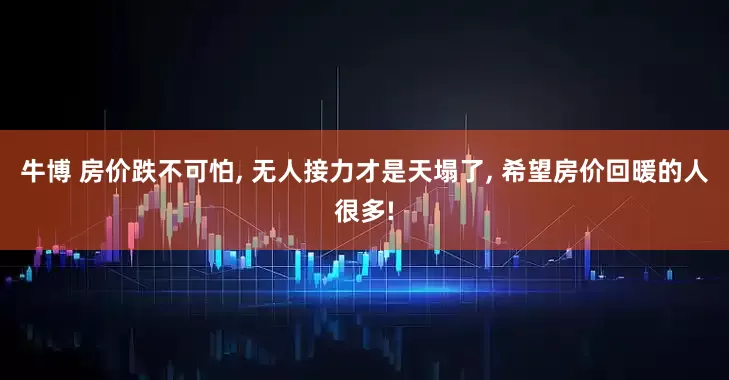 牛博 房价跌不可怕, 无人接力才是天塌了, 希望房价回暖的人很多!